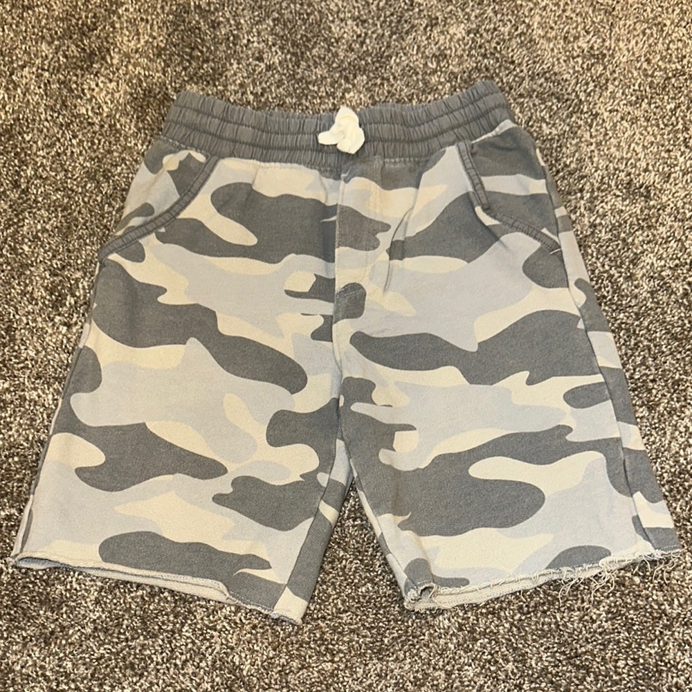 OshKosh B'gosh Gray Camo Kids Shorts